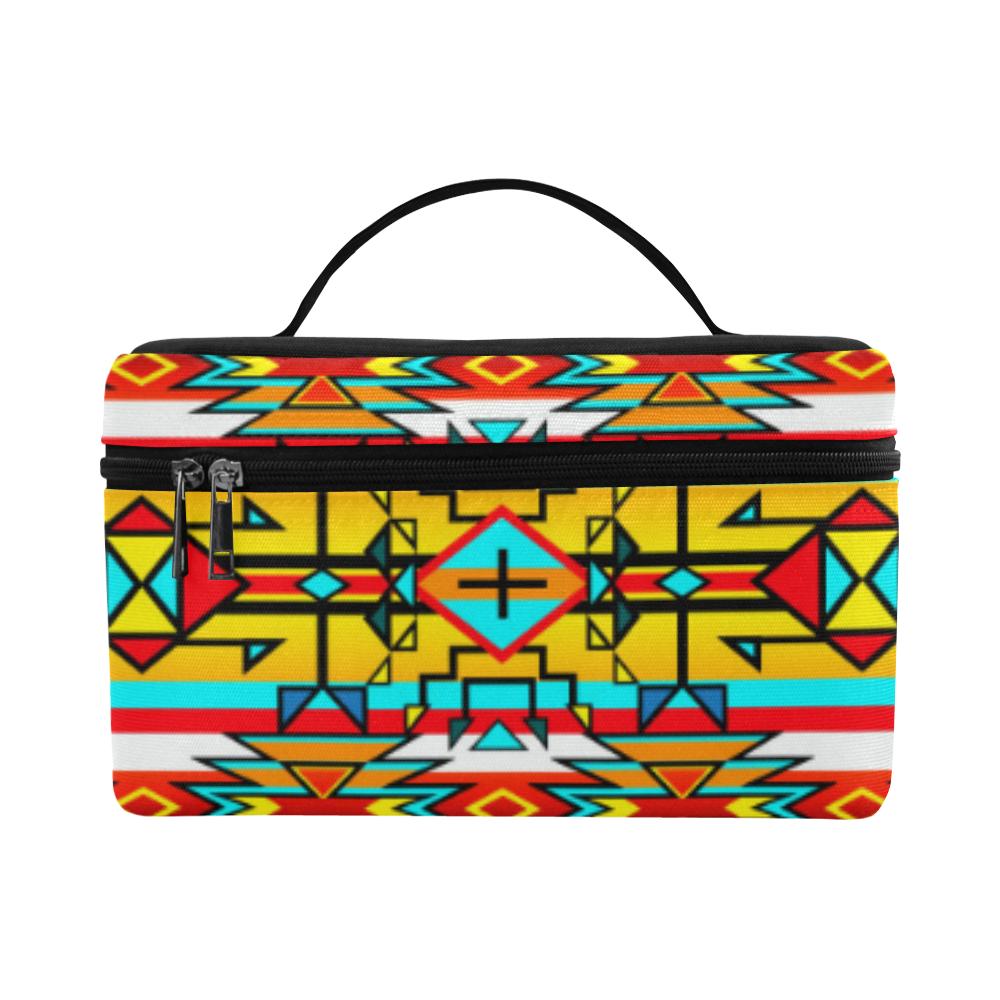Force of Nature Twister Cosmetic Bag/Large (Model 1658) Cosmetic Bag e-joyer