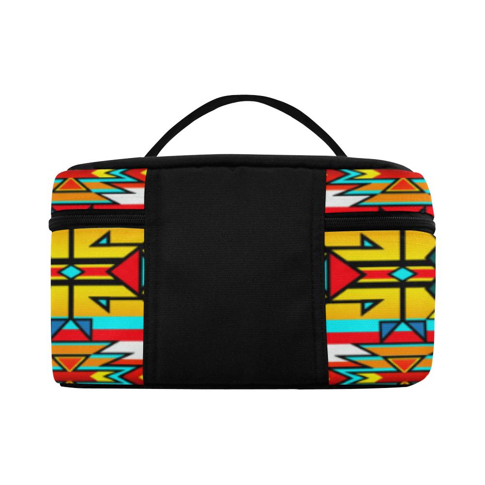 Force of Nature Twister Cosmetic Bag/Large (Model 1658) Cosmetic Bag e-joyer