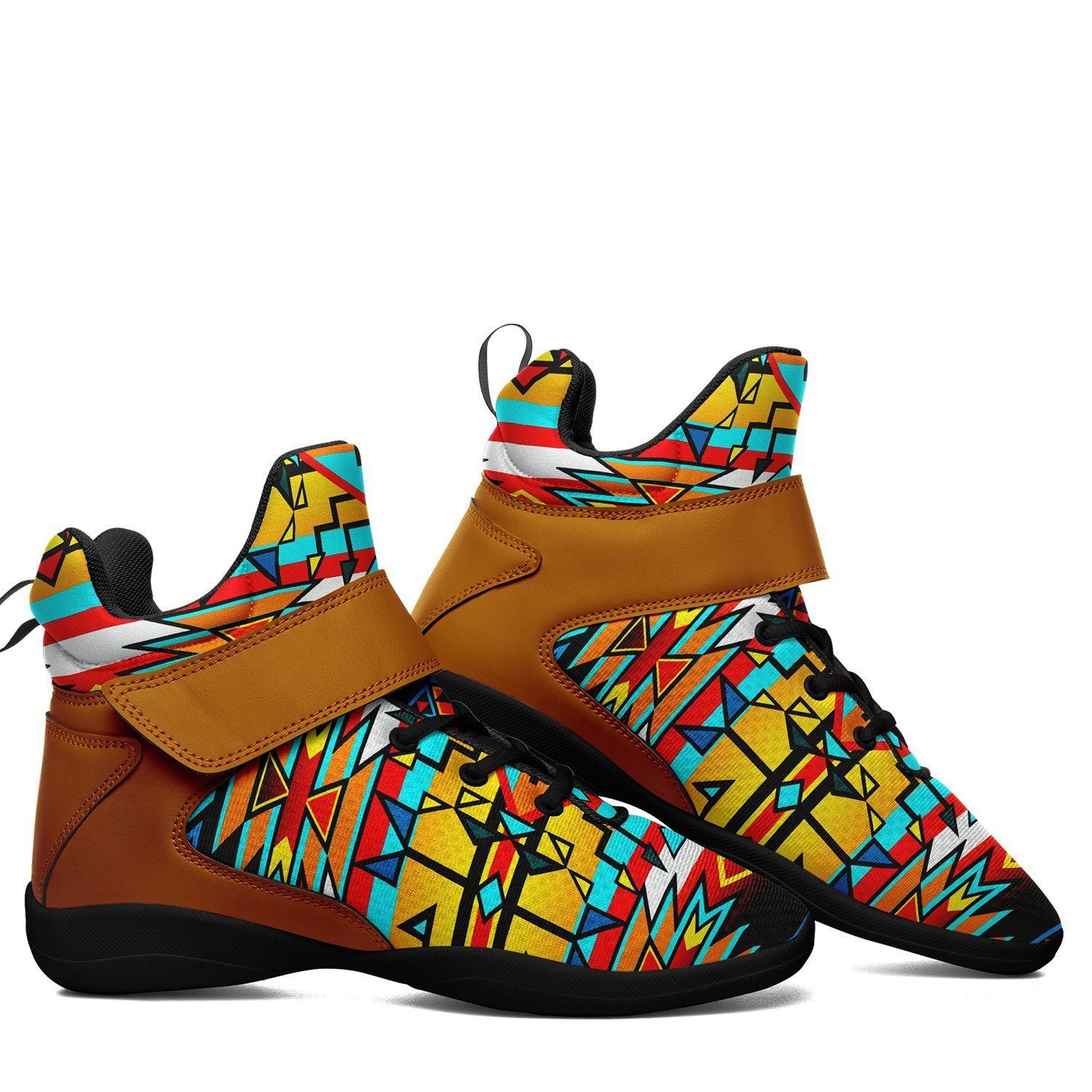 Force of Nature Twister Ipottaa Basketball / Sport High Top Shoes - Black Sole 49 Dzine