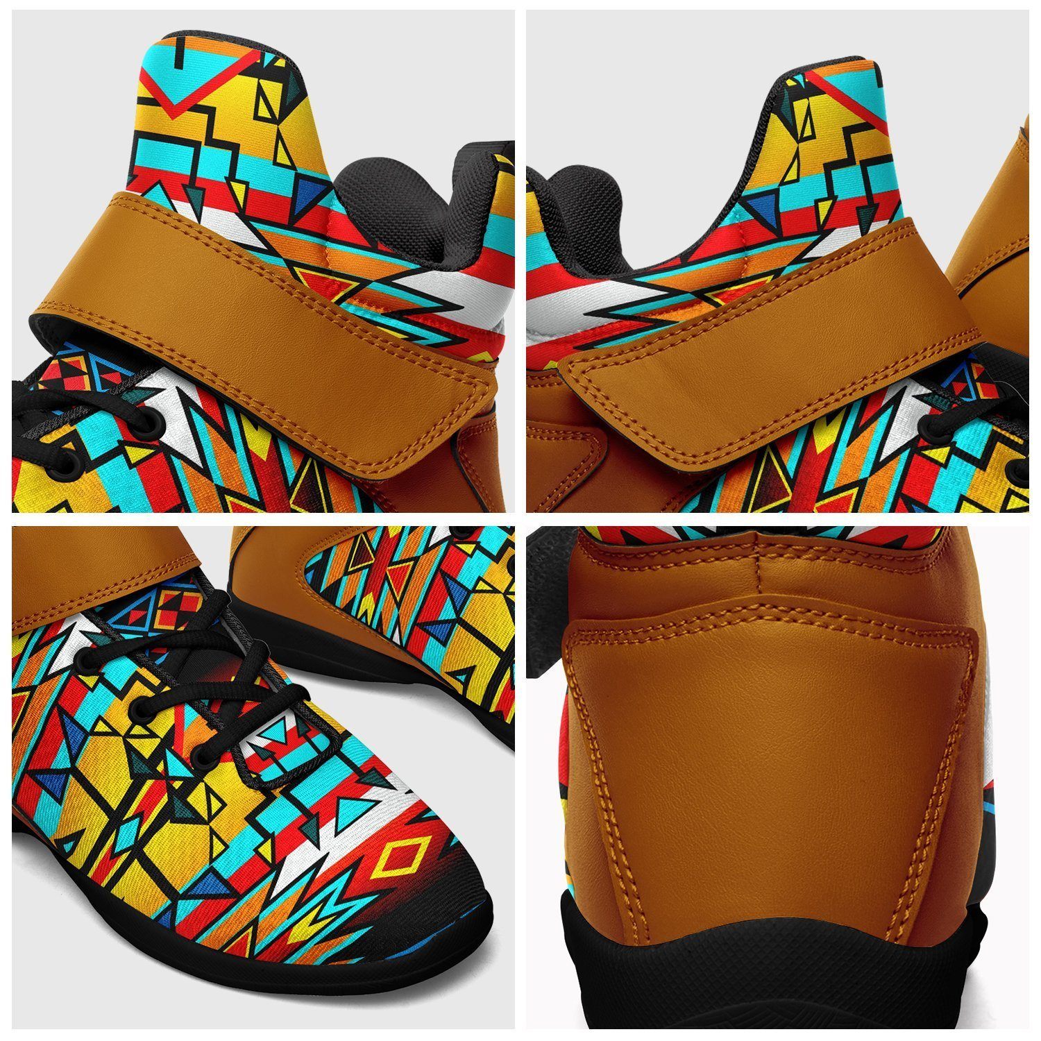 Force of Nature Twister Ipottaa Basketball / Sport High Top Shoes - Black Sole 49 Dzine