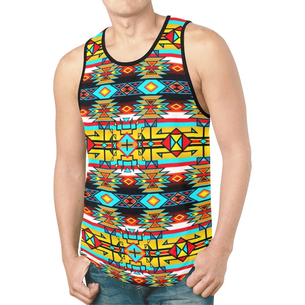 Force of Nature Twister New All Over Print Tank Top for Men (Model T46) New All Over Print Tank Top for Men (T46) e-joyer