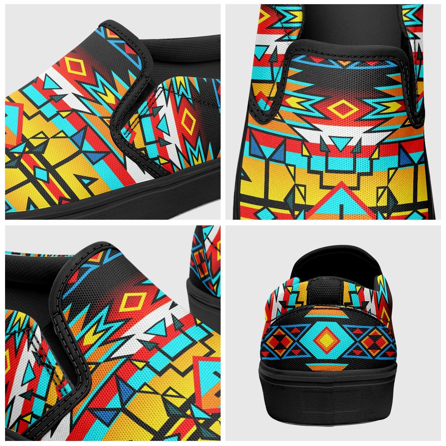 Force of Nature Twister Otoyimm Canvas Slip On Shoes 49 Dzine