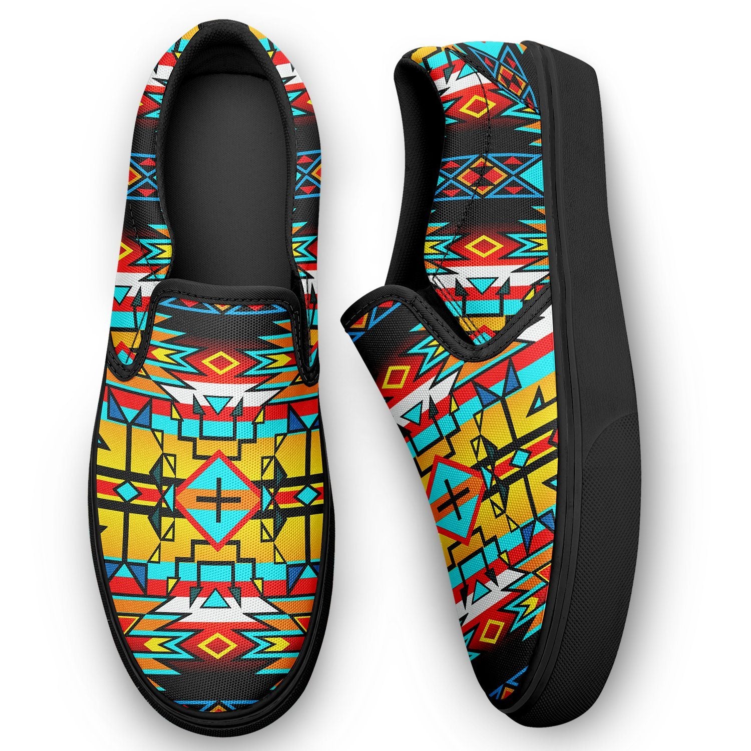 Force of Nature Twister Otoyimm Canvas Slip On Shoes 49 Dzine