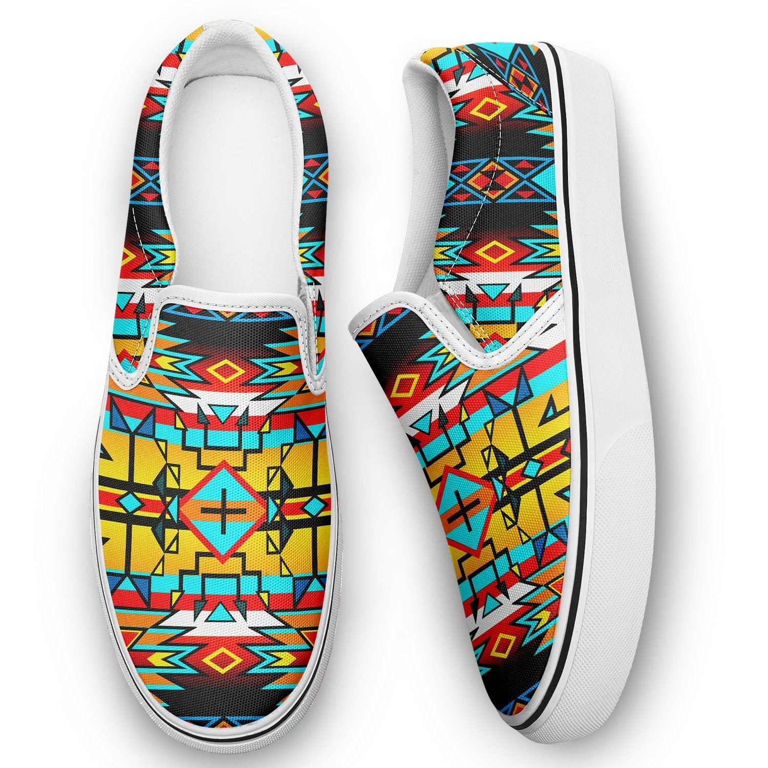 Force of Nature Twister Otoyimm Canvas Slip On Shoes 49 Dzine