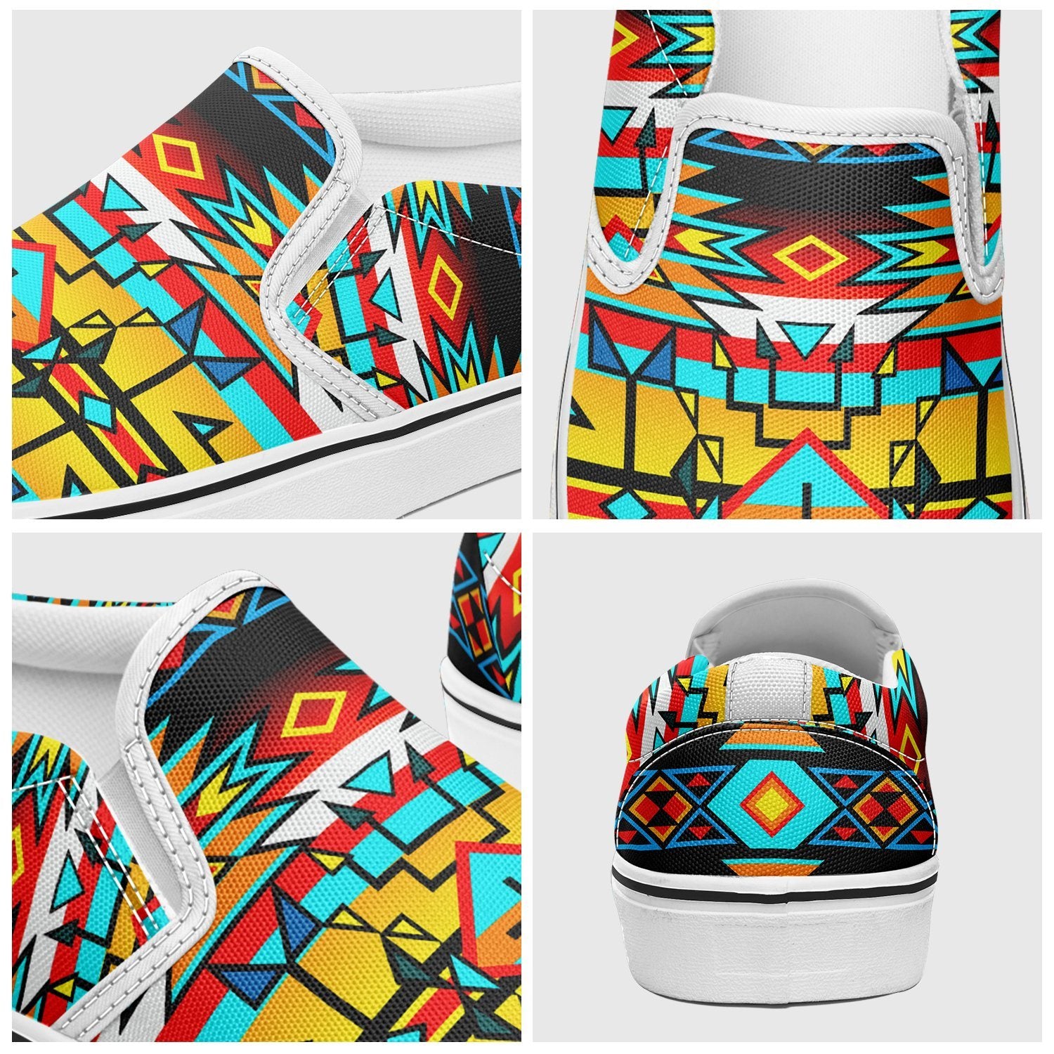 Force of Nature Twister Otoyimm Canvas Slip On Shoes 49 Dzine