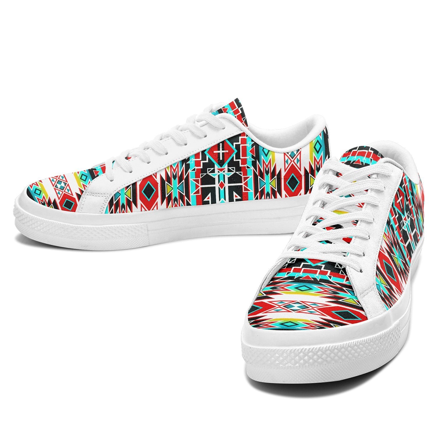 Force of Nature Windstorm Aapisi Low Top Canvas Shoes White Sole 49 Dzine