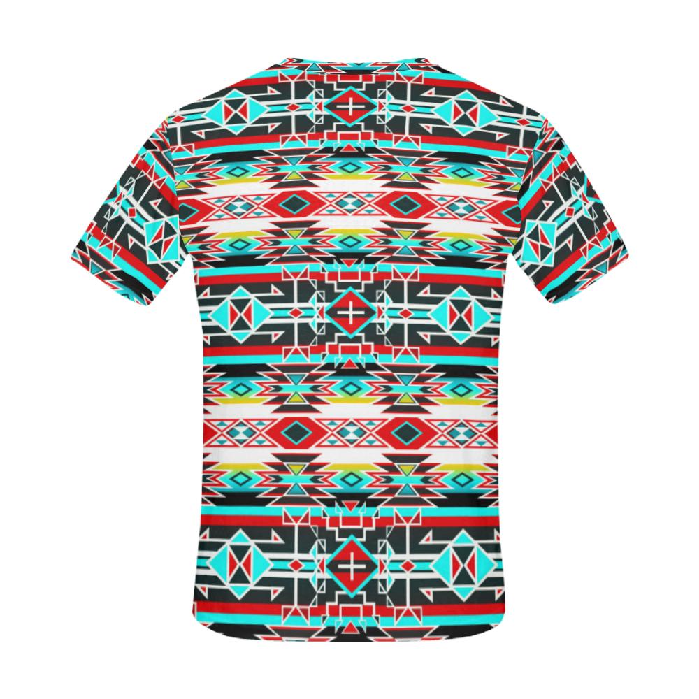Force of Nature Windstorm All Over Print T-Shirt for Men (USA Size) (Model T40) All Over Print T-Shirt for Men (T40) e-joyer