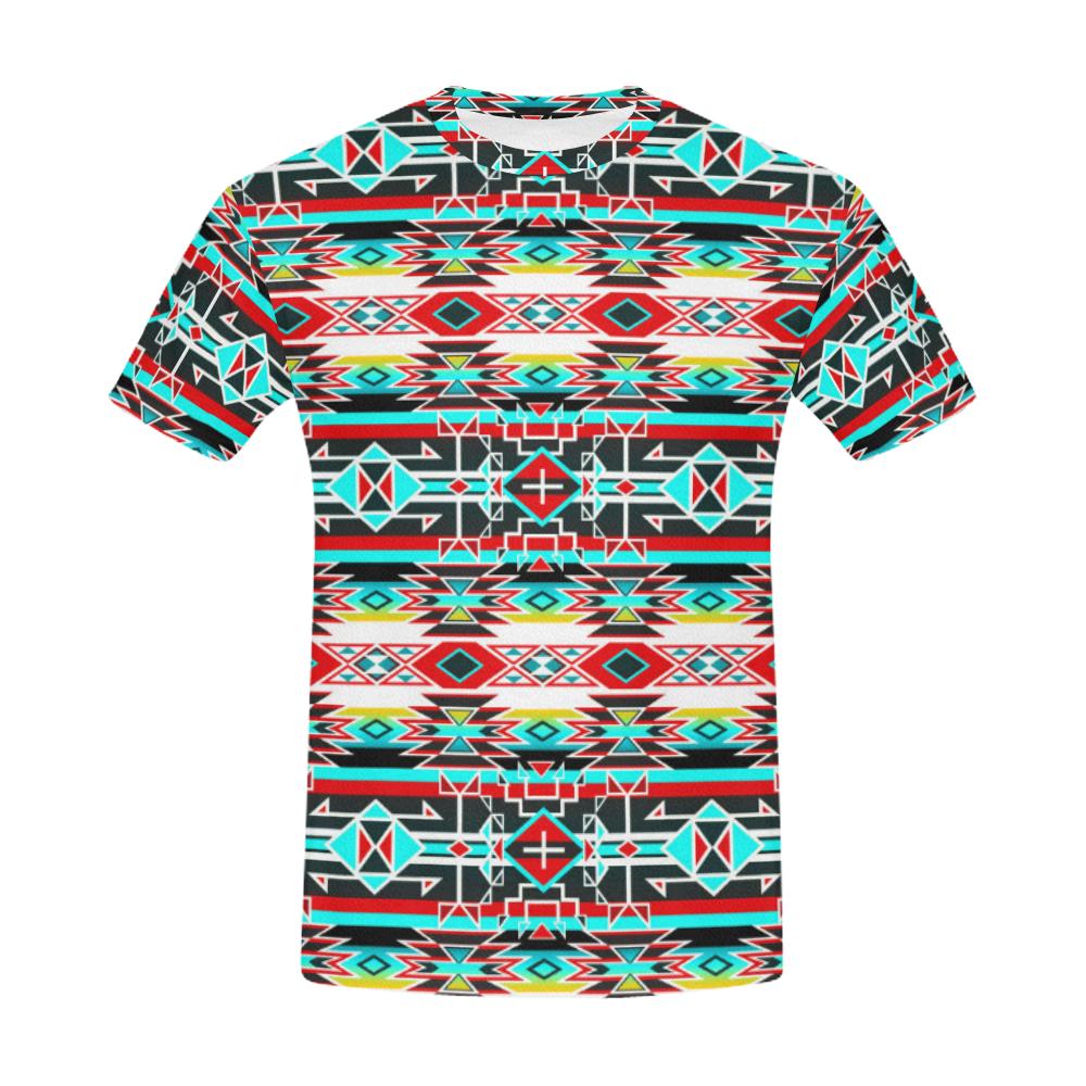Force of Nature Windstorm All Over Print T-Shirt for Men (USA Size) (Model T40) All Over Print T-Shirt for Men (T40) e-joyer
