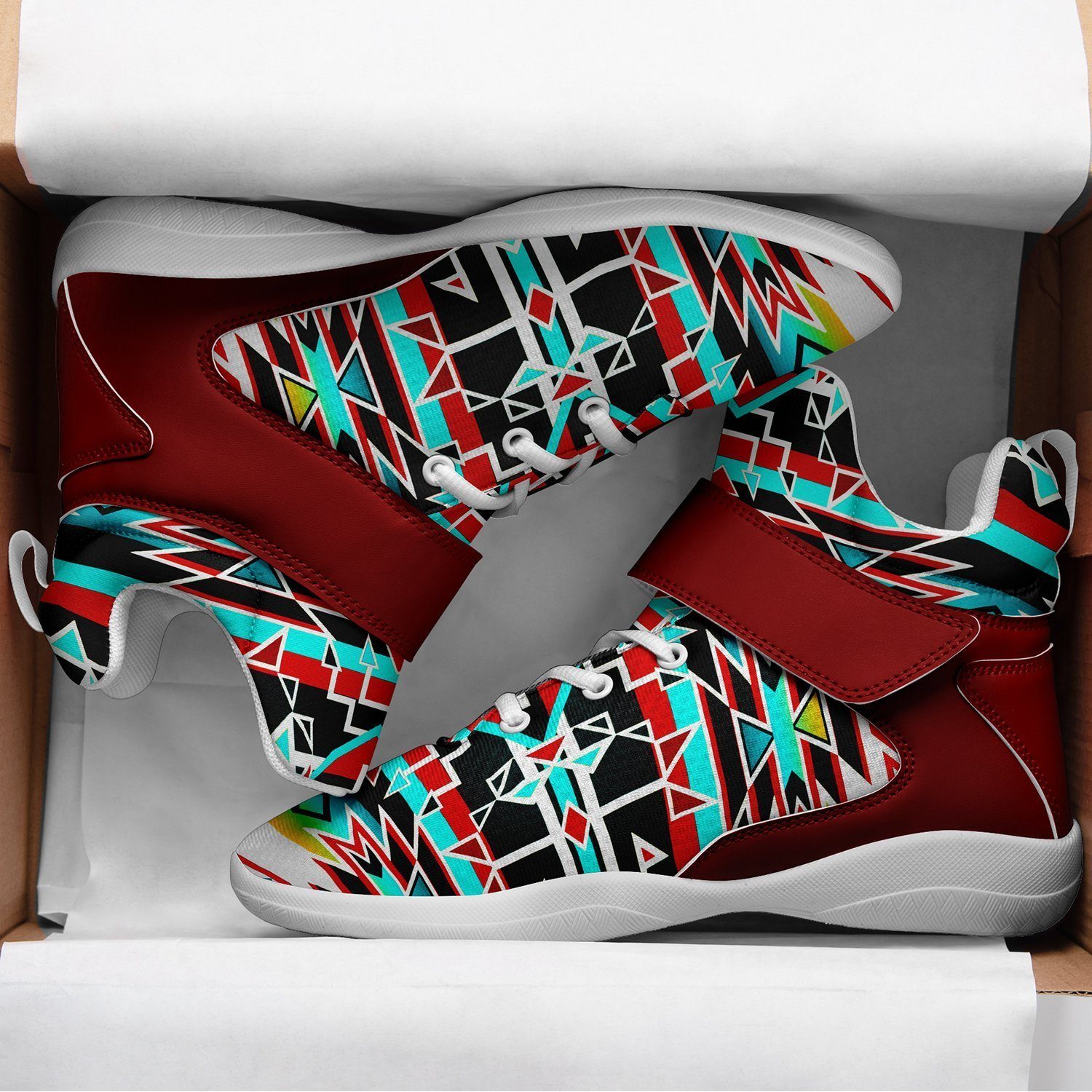 Force of Nature Windstorm Ipottaa Basketball / Sport High Top Shoes - White Sole 49 Dzine