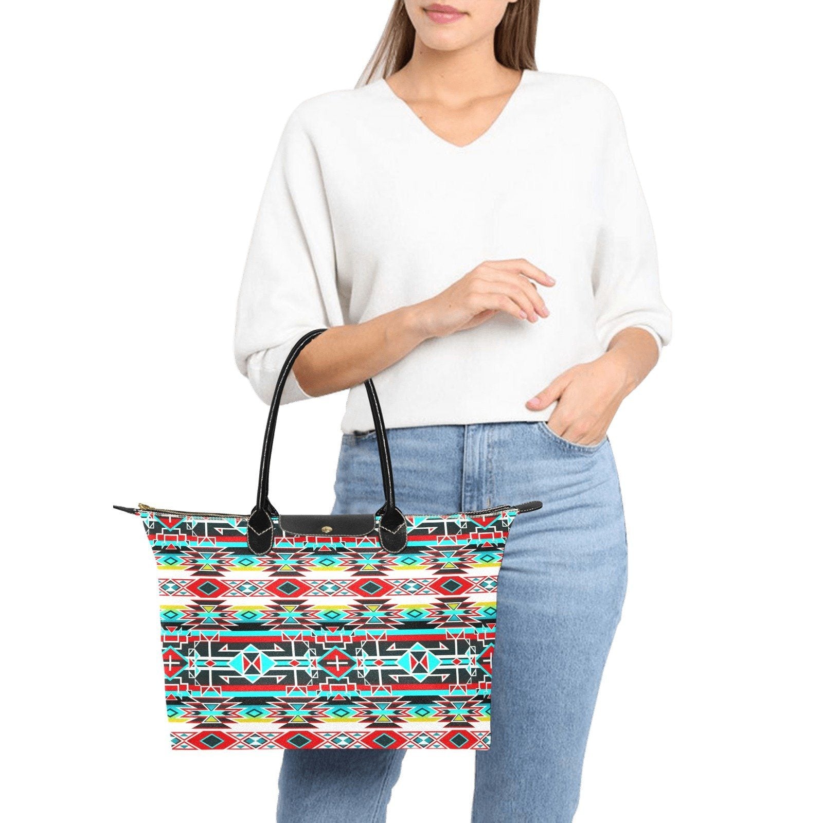 Force of Nature Windstorm Single-Shoulder Lady Handbag (Model 1714) bag e-joyer