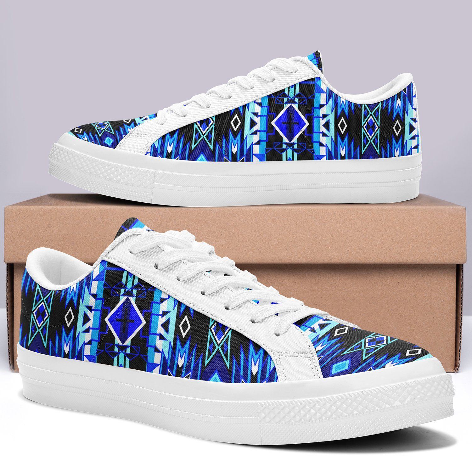 Force of Nature Winter Night Aapisi Low Top Canvas Shoes White Sole 49 Dzine