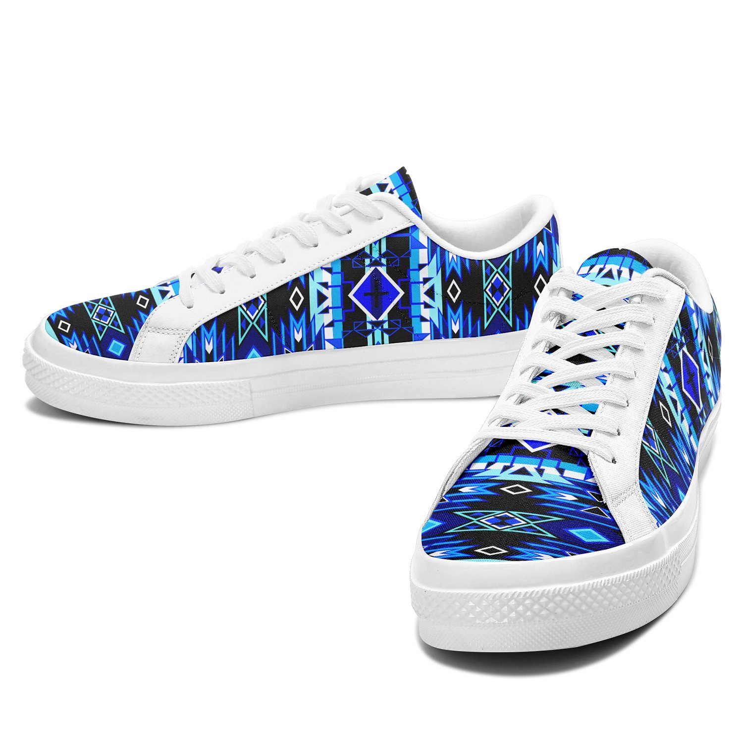 Force of Nature Winter Night Aapisi Low Top Canvas Shoes White Sole 49 Dzine