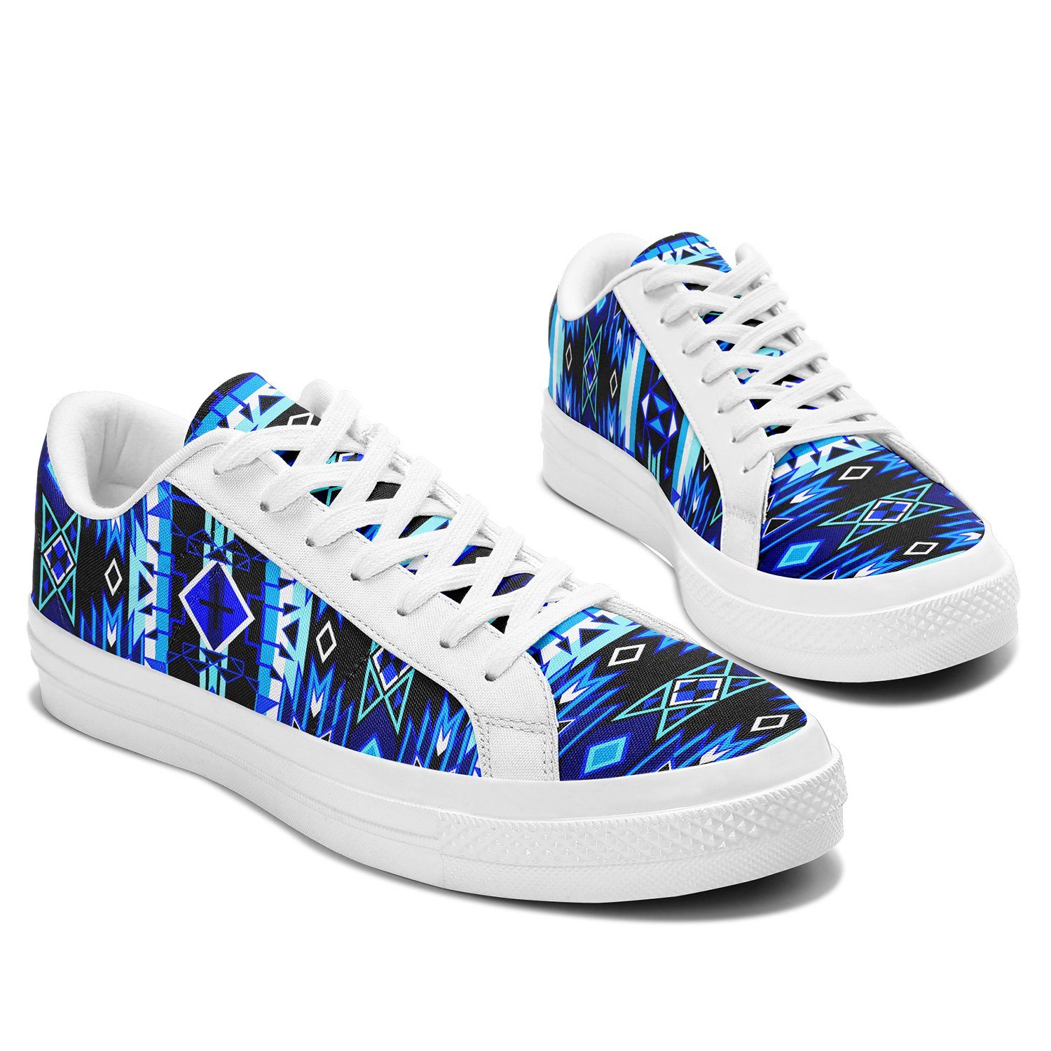 Force of Nature Winter Night Aapisi Low Top Canvas Shoes White Sole 49 Dzine