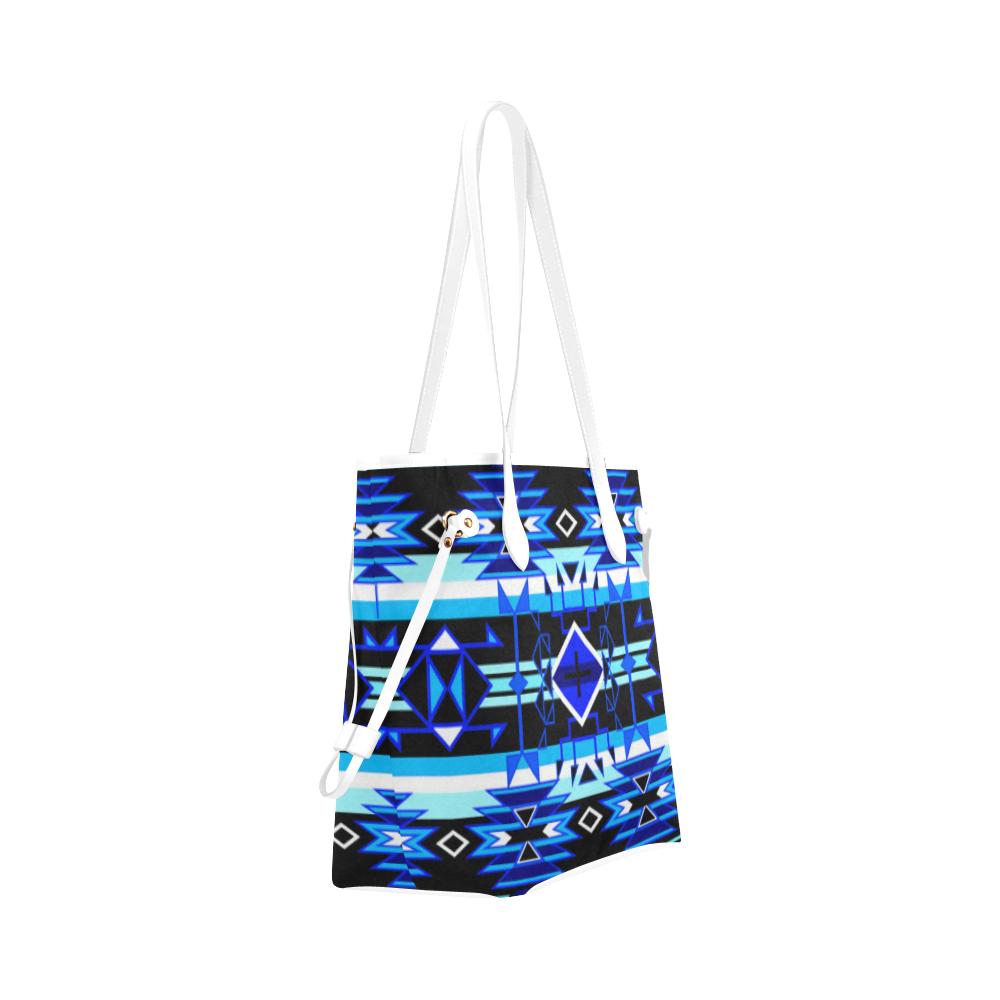 Force of Nature Winter Night Clover Canvas Tote Bag (Model 1661) Clover Canvas Tote Bag (1661) e-joyer