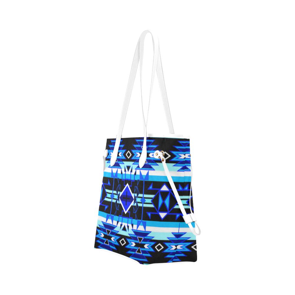 Force of Nature Winter Night Clover Canvas Tote Bag (Model 1661) Clover Canvas Tote Bag (1661) e-joyer