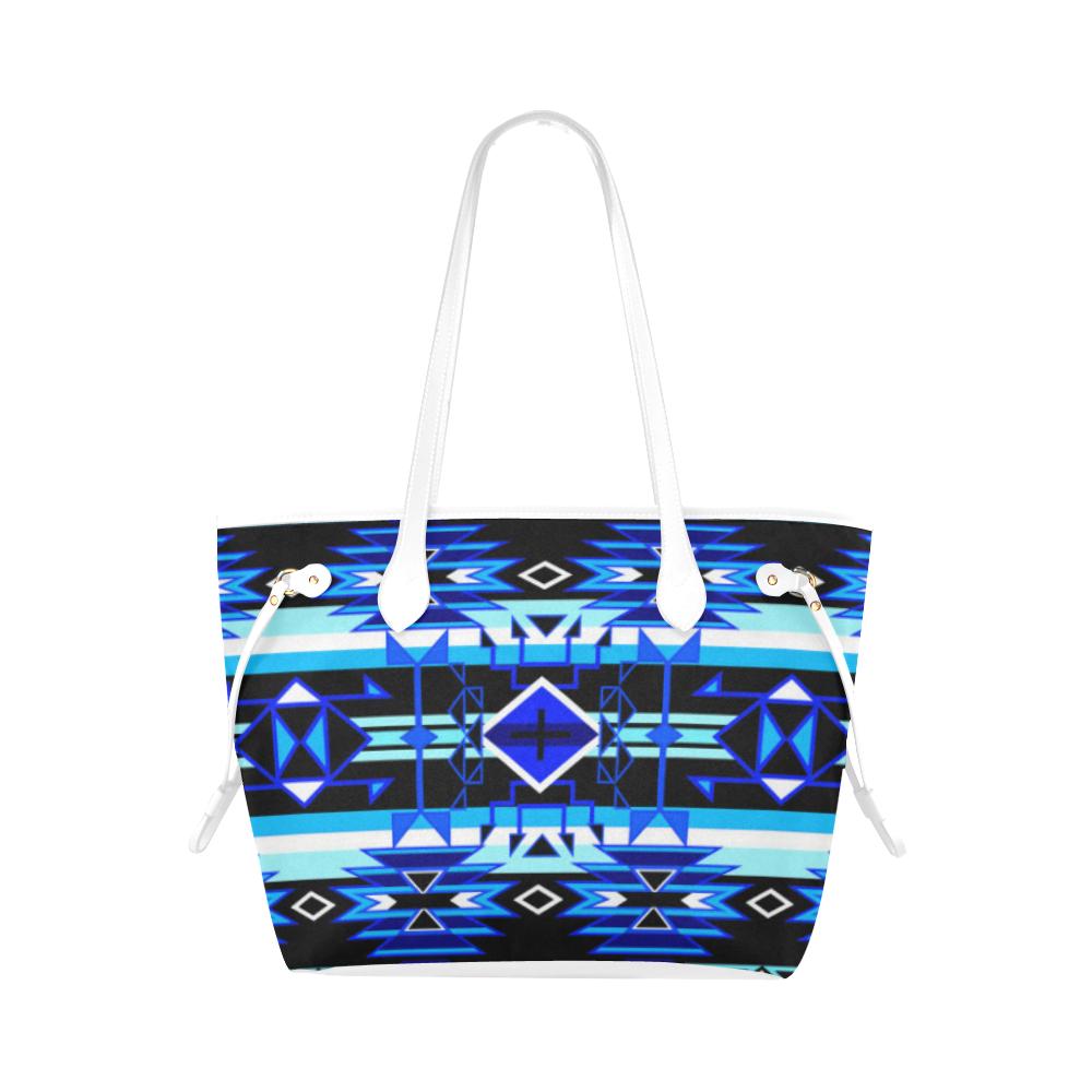Force of Nature Winter Night Clover Canvas Tote Bag (Model 1661) Clover Canvas Tote Bag (1661) e-joyer