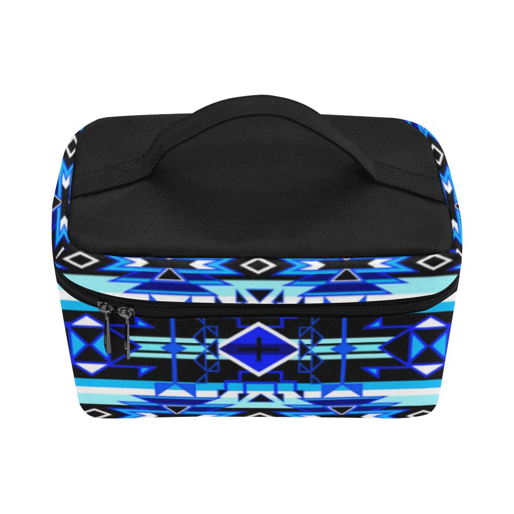 Force of Nature Winter Night Cosmetic Bag/Large (Model 1658) Cosmetic Bag e-joyer