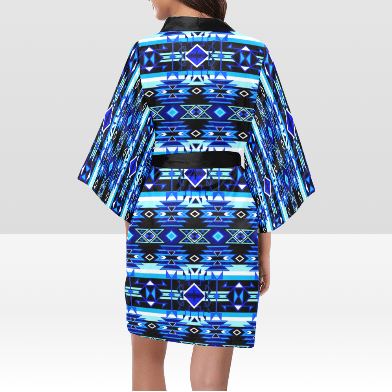 Force of Nature Winter Night Kimono Robe Artsadd