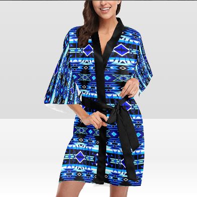 Force of Nature Winter Night Kimono Robe Artsadd