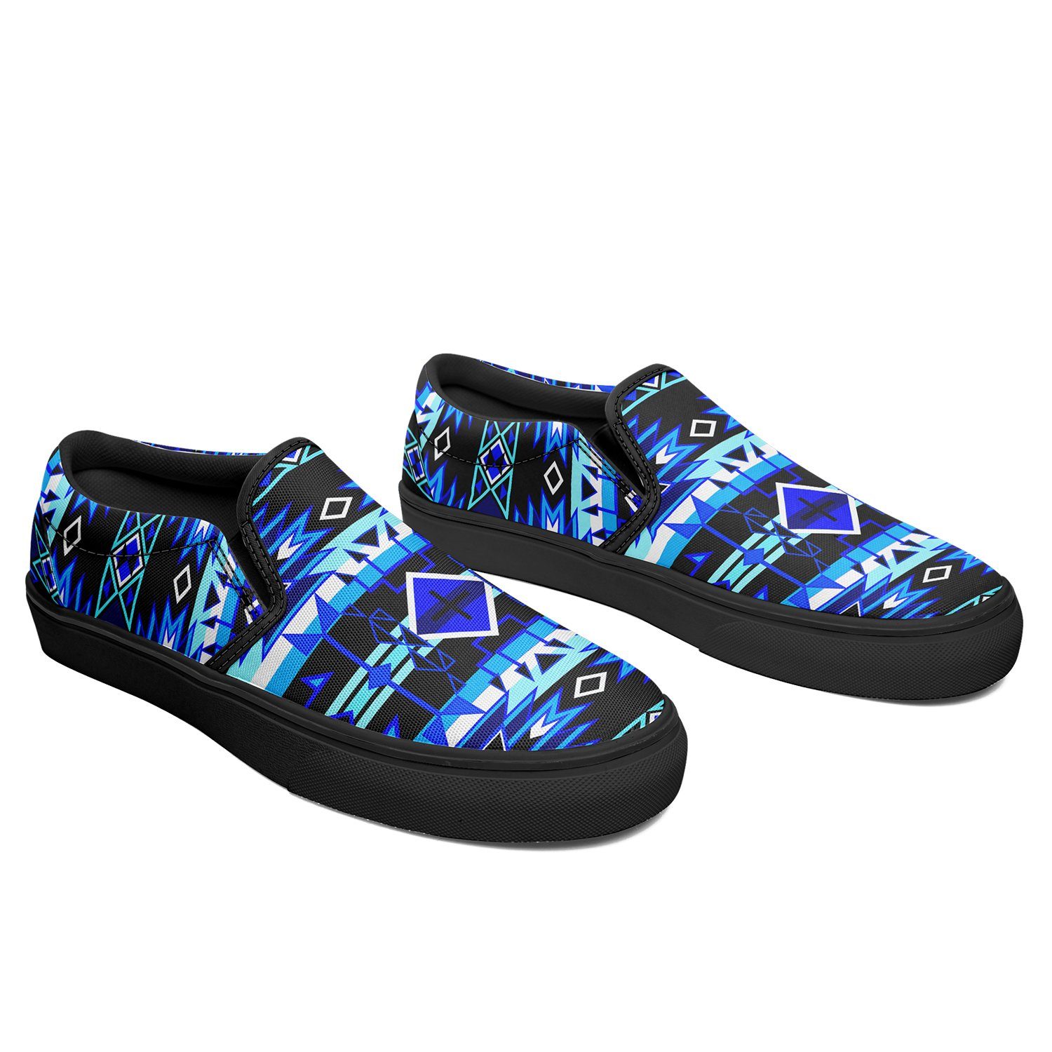 Force of Nature Winter Night Otoyimm Canvas Slip On Shoes 49 Dzine