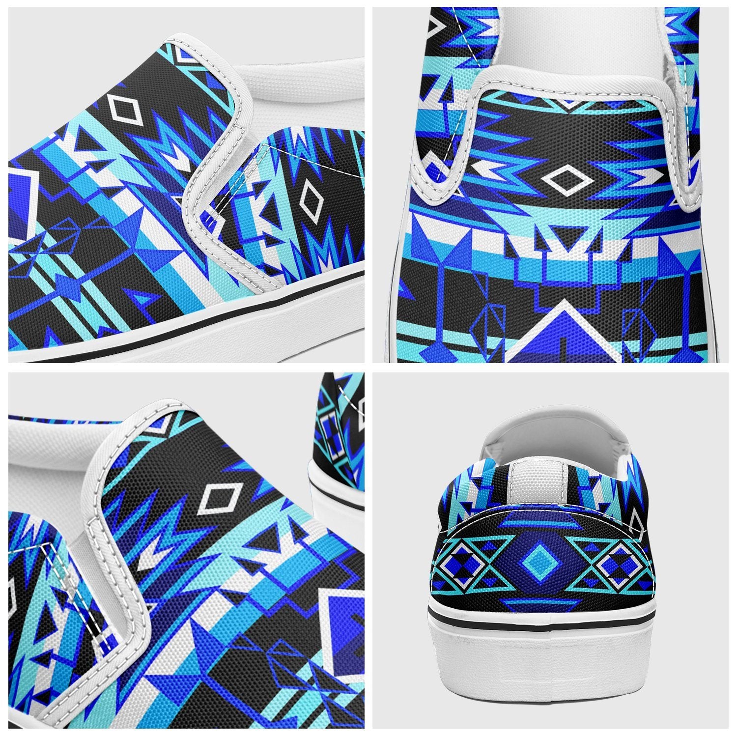 Force of Nature Winter Night Otoyimm Canvas Slip On Shoes 49 Dzine