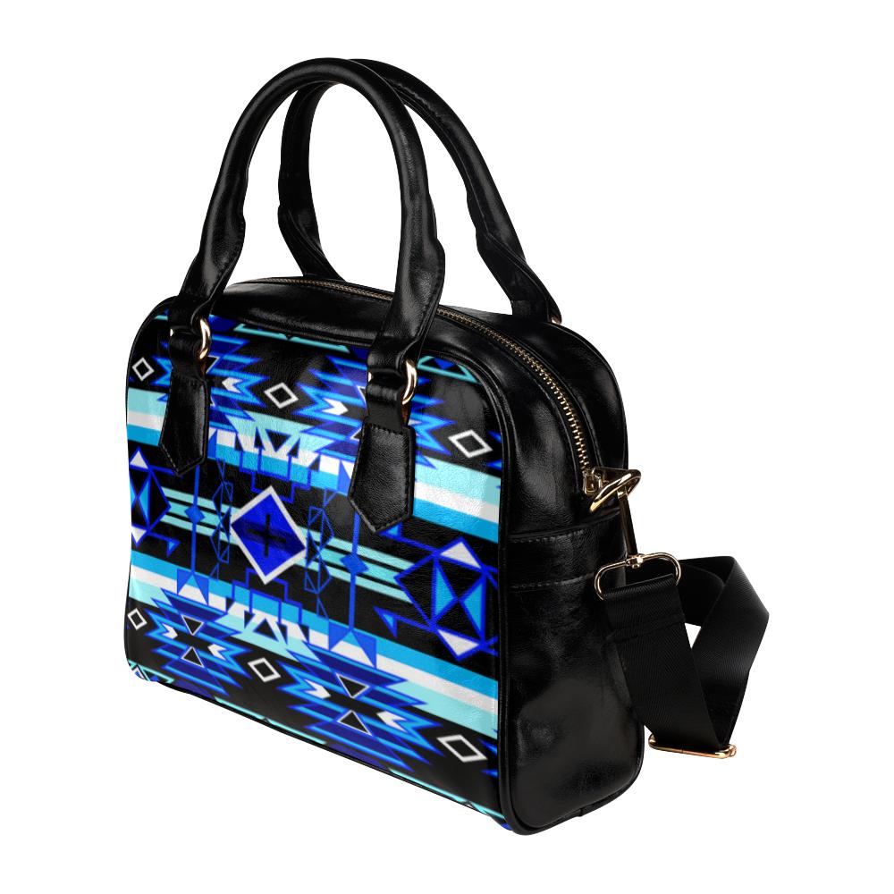 Force of Nature Winter Night Shoulder Handbag (Model 1634) Shoulder Handbags (1634) e-joyer