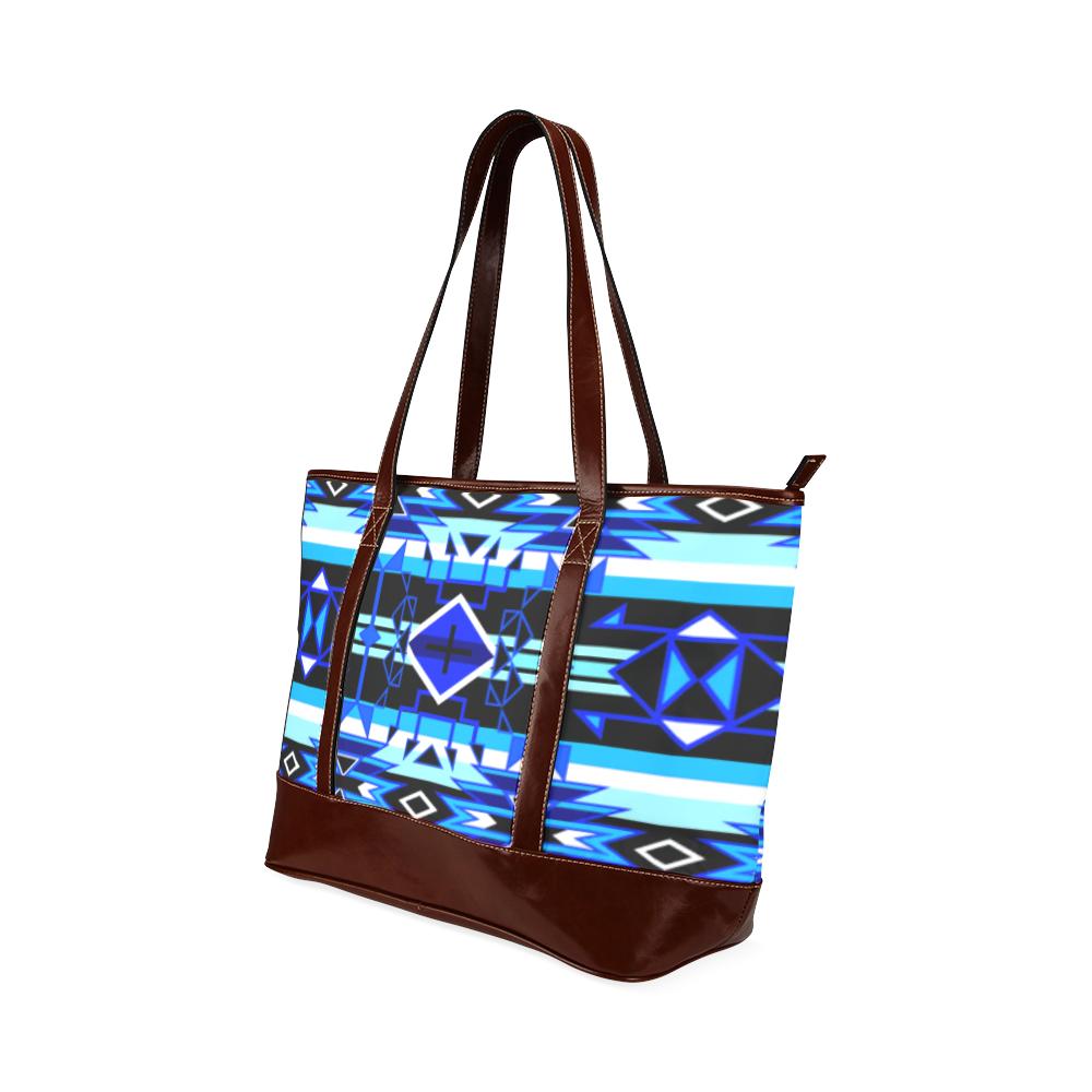 Force of Nature Winter Night Tote Handbag (Model 1642) Tote Handbags (1642) e-joyer