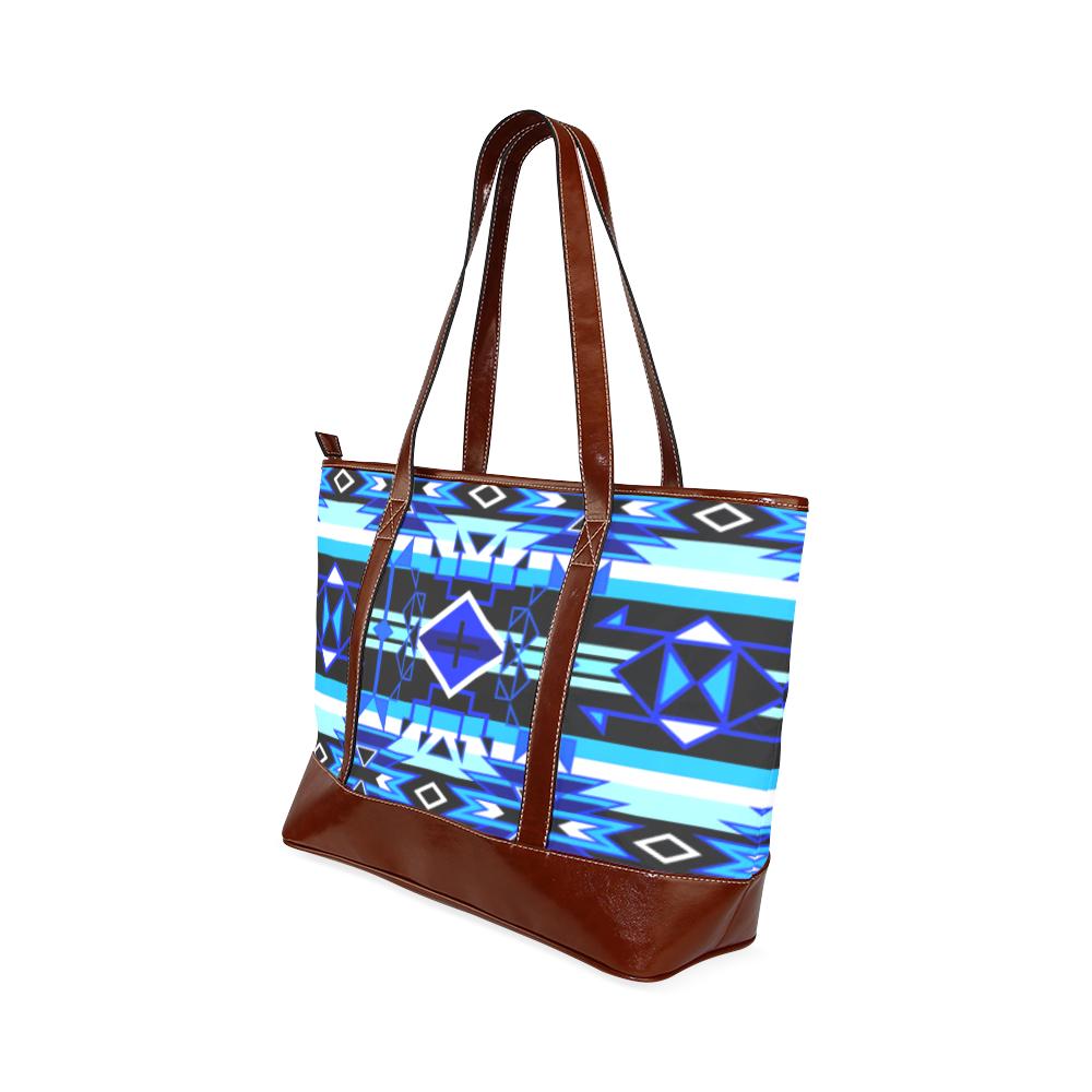 Force of Nature Winter Night Tote Handbag (Model 1642) Tote Handbags (1642) e-joyer