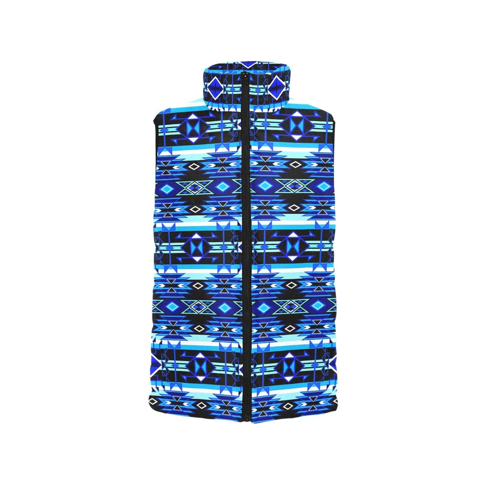 Force of Nature Winter Night Women's Padded Vest Jacket (Model H44) Women's Padded Vest Jacket (H44) e-joyer