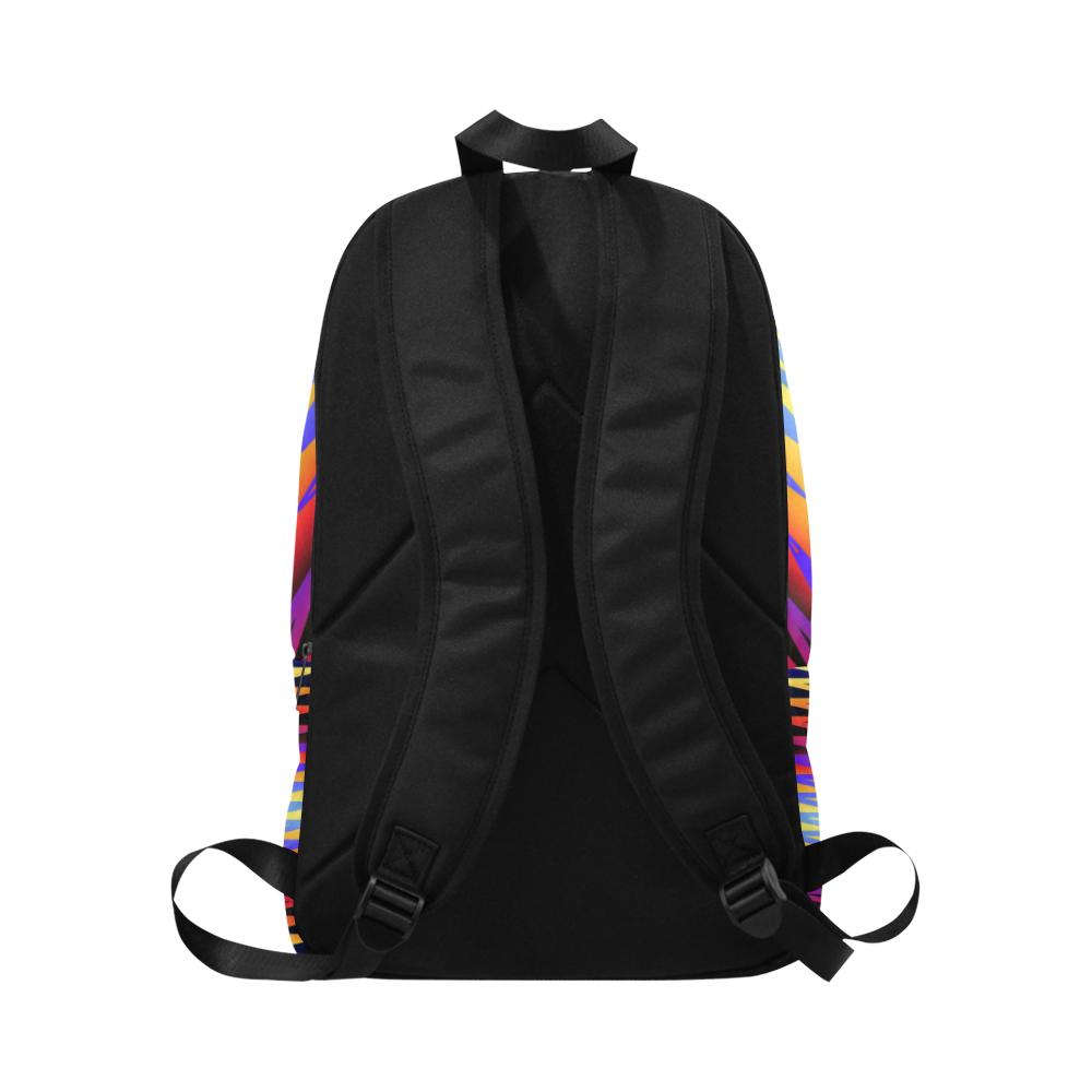 Fure Rattler Horizon Fabric Backpack for Adult (Model 1659) Casual Backpack for Adult (1659) e-joyer