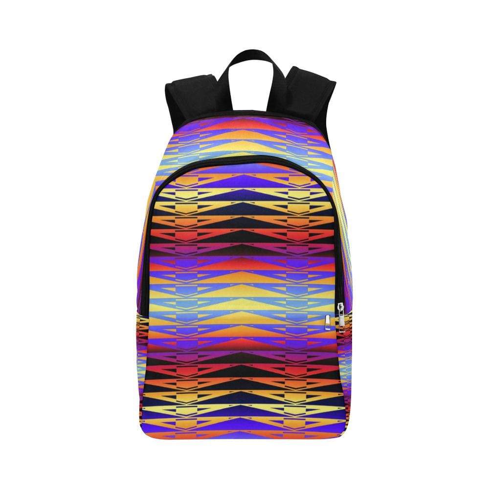 Fure Rattler Horizon Fabric Backpack for Adult (Model 1659) Casual Backpack for Adult (1659) e-joyer