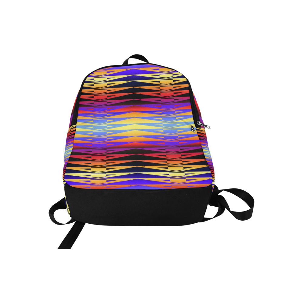 Fure Rattler Horizon Fabric Backpack for Adult (Model 1659) Casual Backpack for Adult (1659) e-joyer