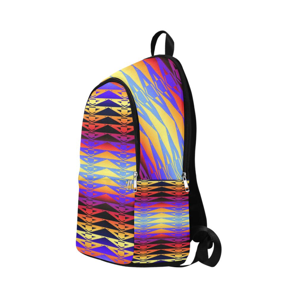 Fure Rattler Horizon Fabric Backpack for Adult (Model 1659) Casual Backpack for Adult (1659) e-joyer