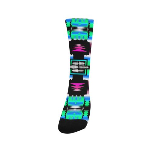 Fuschia Sky Sage Trouser Socks Socks e-joyer