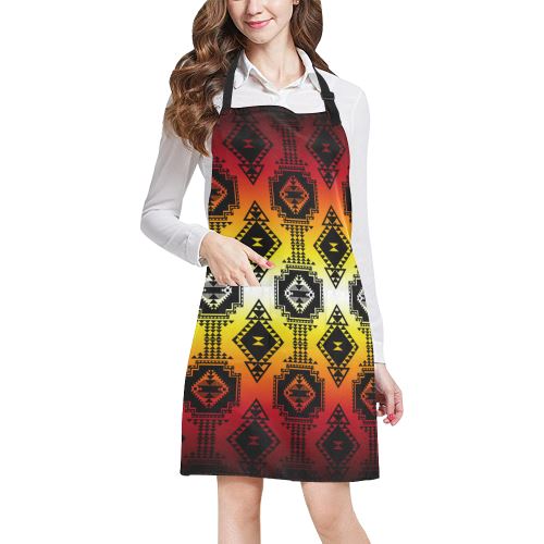 Gathering Fire All Over Print Apron All Over Print Apron e-joyer 