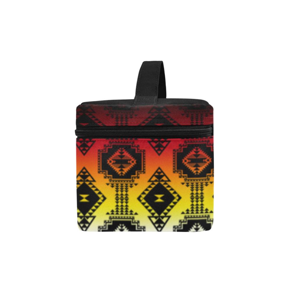 Gathering Fire Cosmetic Bag/Large (Model 1658) Cosmetic Bag e-joyer