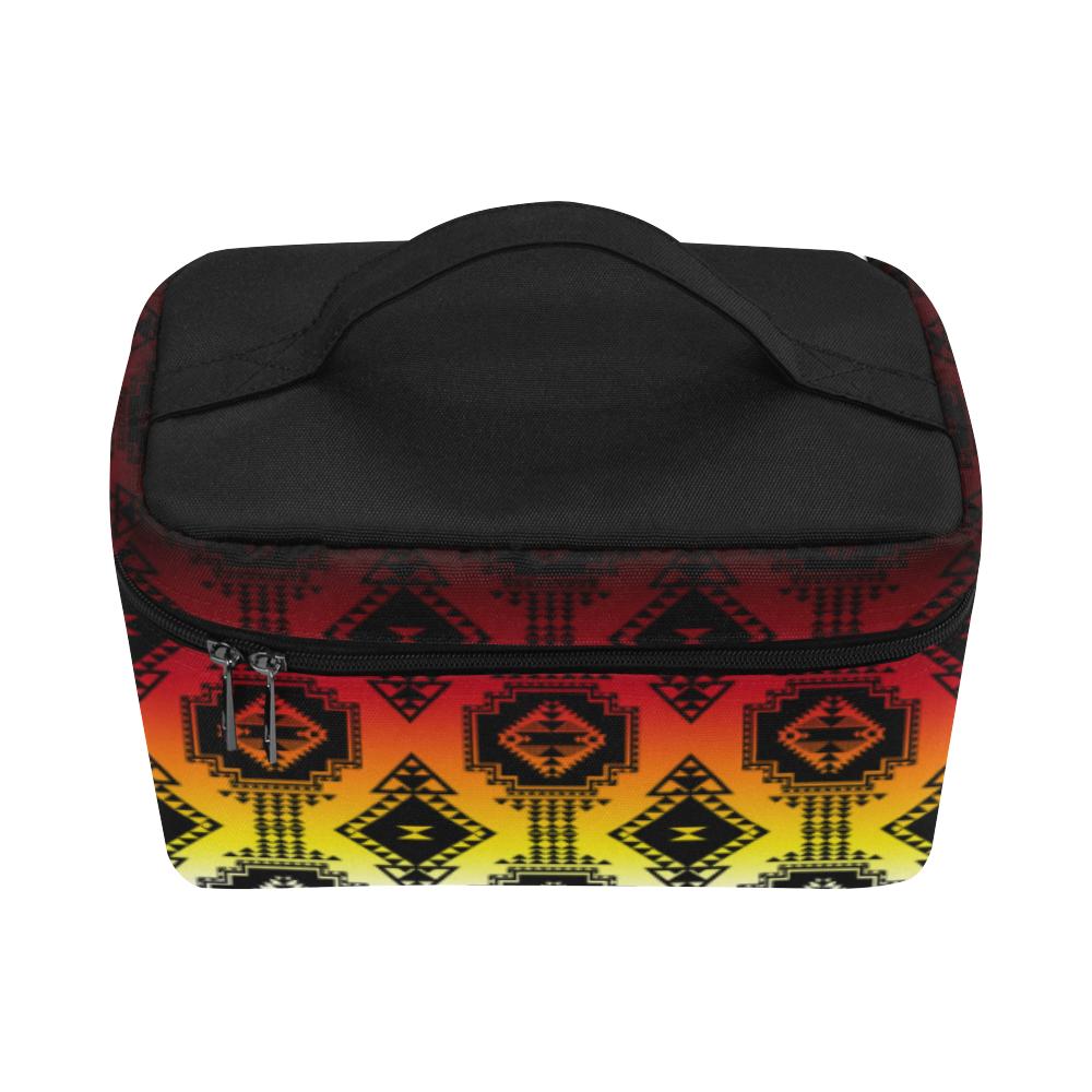 Gathering Fire Cosmetic Bag/Large (Model 1658) Cosmetic Bag e-joyer