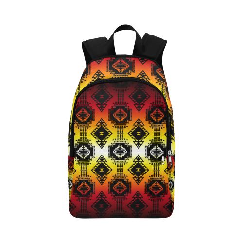 Gathering Fire Fabric Backpack for Adult (Model 1659) Casual Backpack for Adult (1659) e-joyer