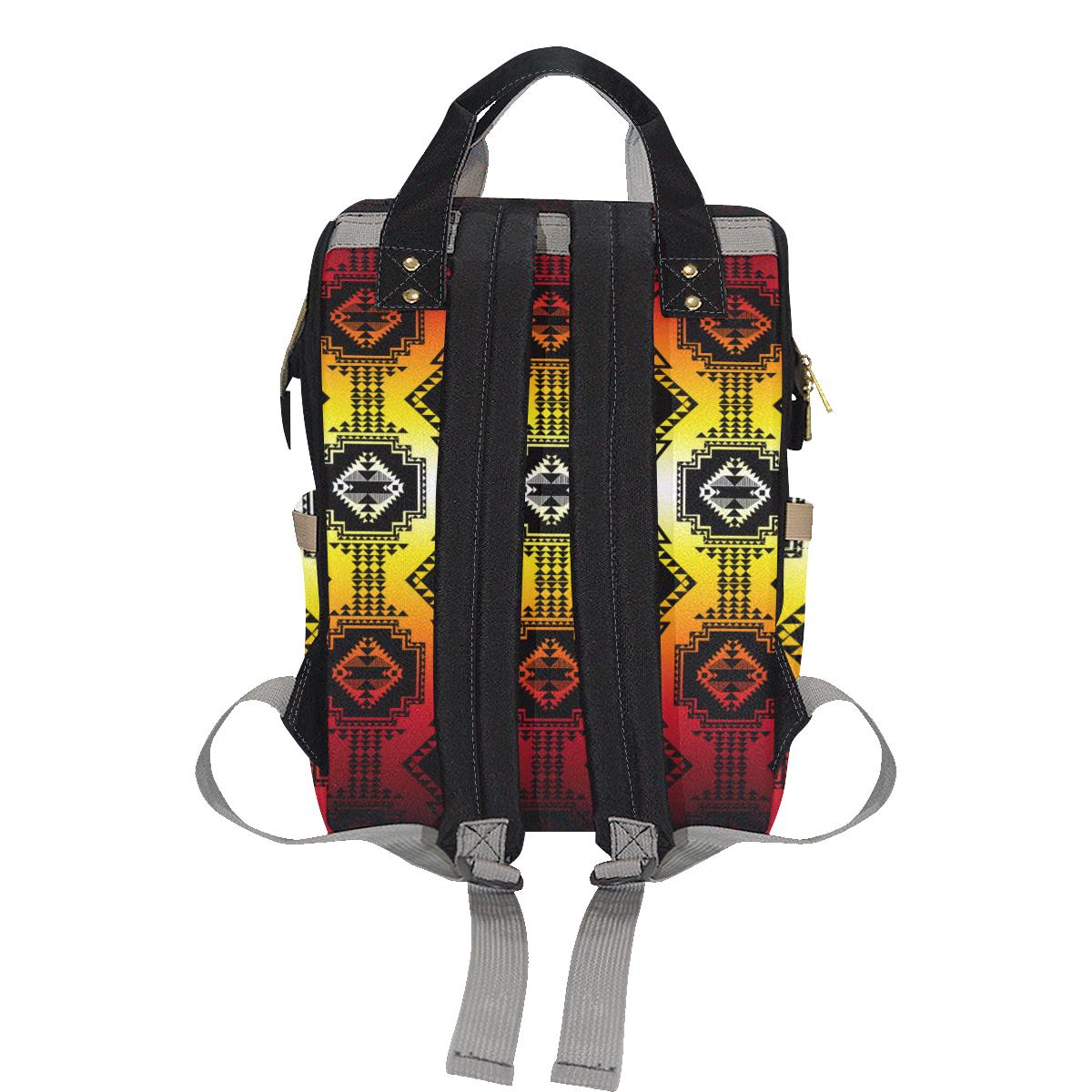 Gathering Fire Multi-Function Diaper Backpack (Model 1688) Diaper Backpack (1688) e-joyer