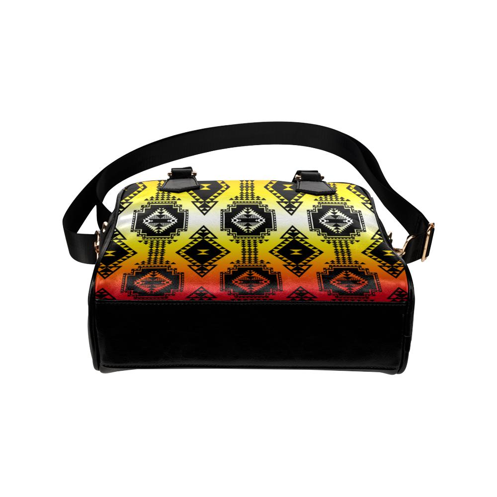 Gathering Fire Shoulder Handbag (Model 1634) Shoulder Handbags (1634) e-joyer