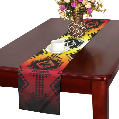 Gathering Fire Table Runner 16x72 inch Table Runner 16x72 inch e-joyer 