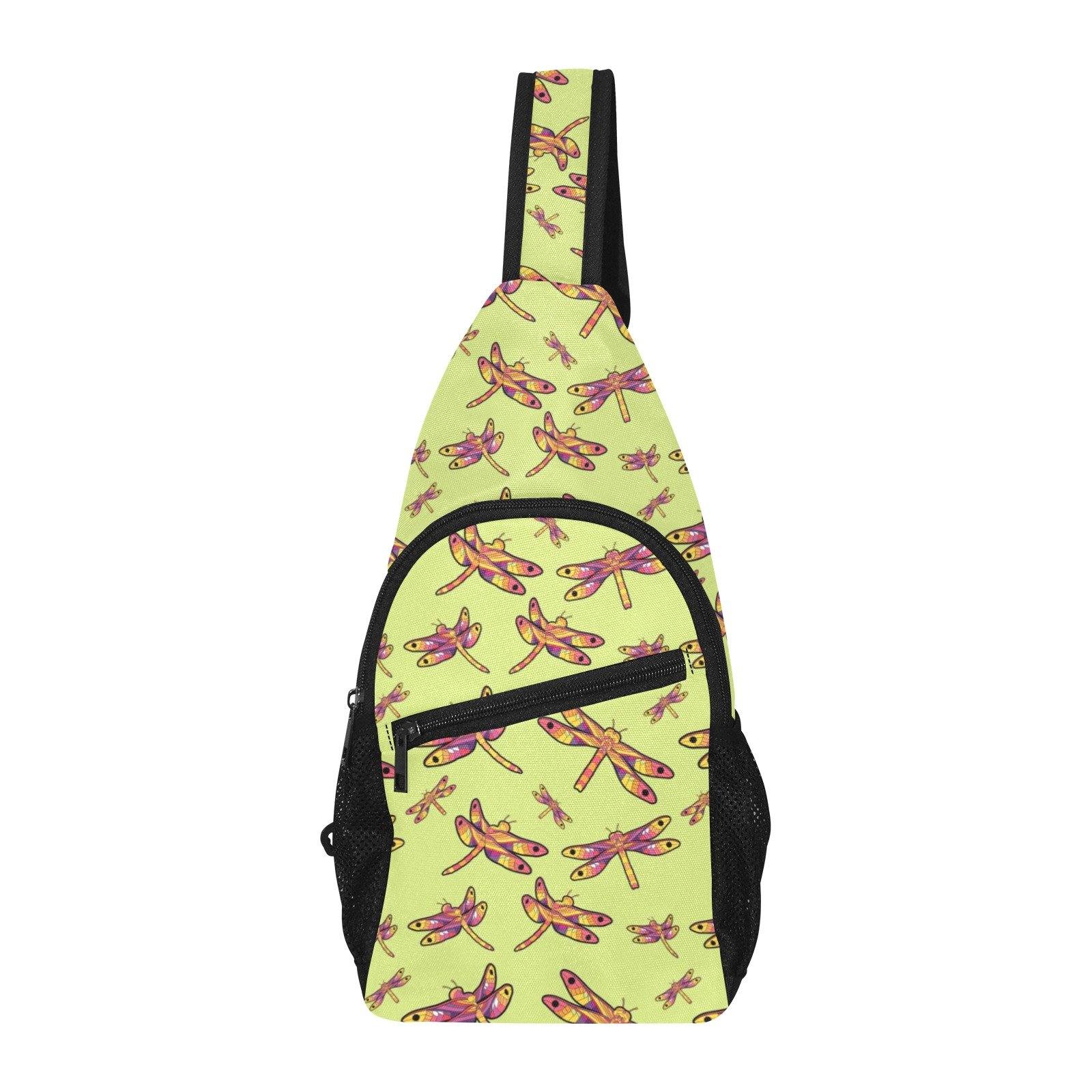 Gathering Lime All Over Print Chest Bag (Model 1719) All Over Print Chest Bag (1719) e-joyer
