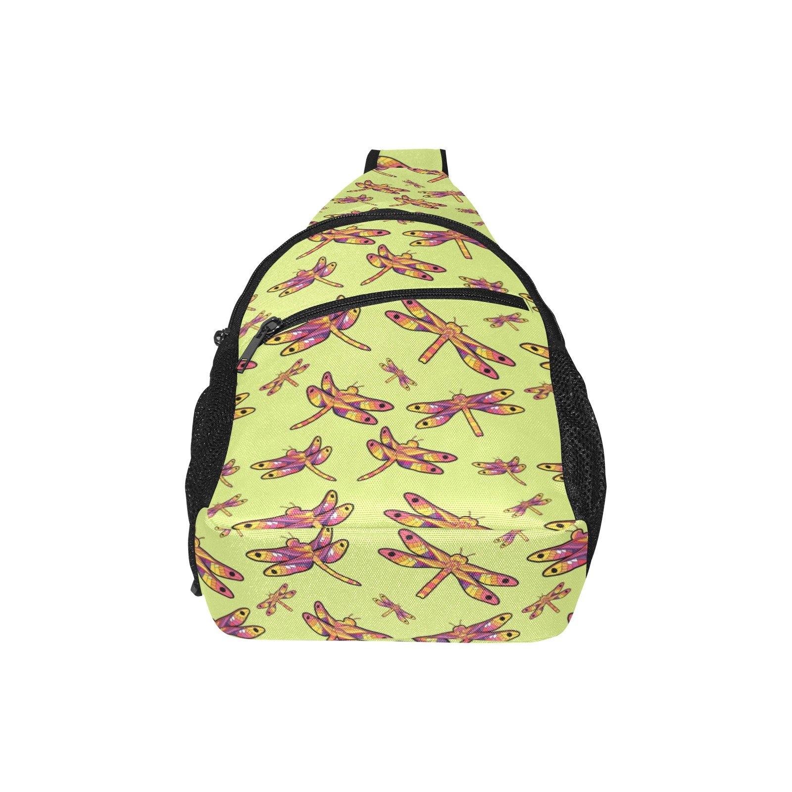 Gathering Lime All Over Print Chest Bag (Model 1719) All Over Print Chest Bag (1719) e-joyer