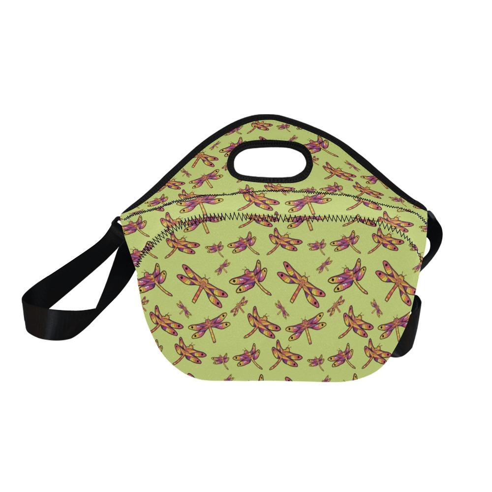 Gathering Lime Neoprene Lunch Bag/Large (Model 1669) bag e-joyer