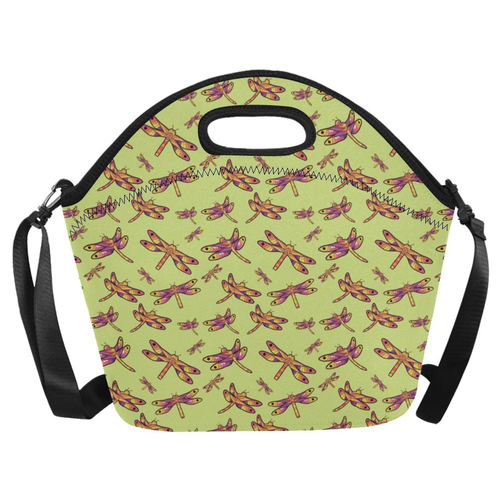 Gathering Lime Neoprene Lunch Bag/Large (Model 1669) bag e-joyer