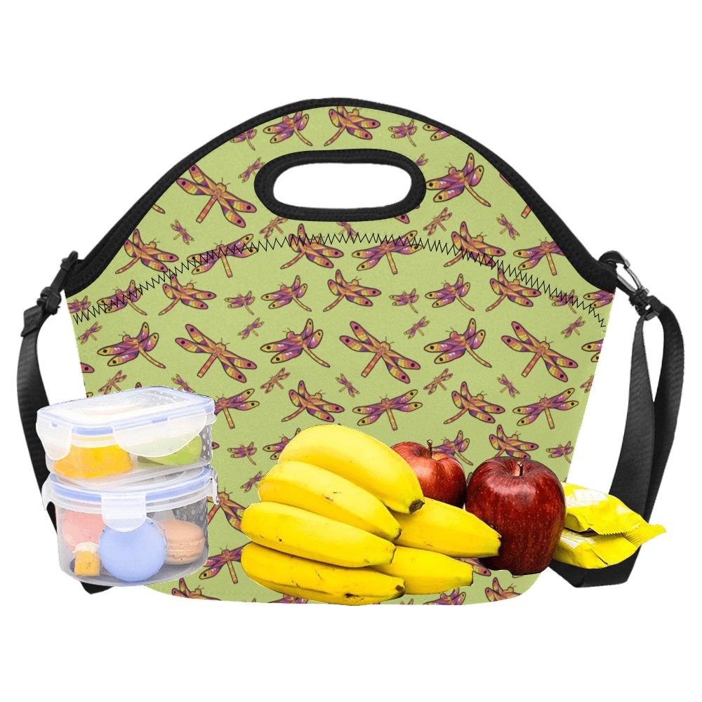 Gathering Lime Neoprene Lunch Bag/Large (Model 1669) bag e-joyer