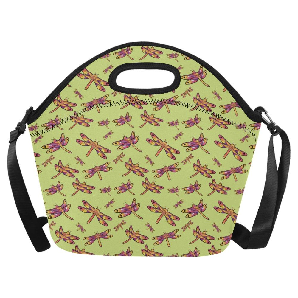 Gathering Lime Neoprene Lunch Bag/Large (Model 1669) bag e-joyer