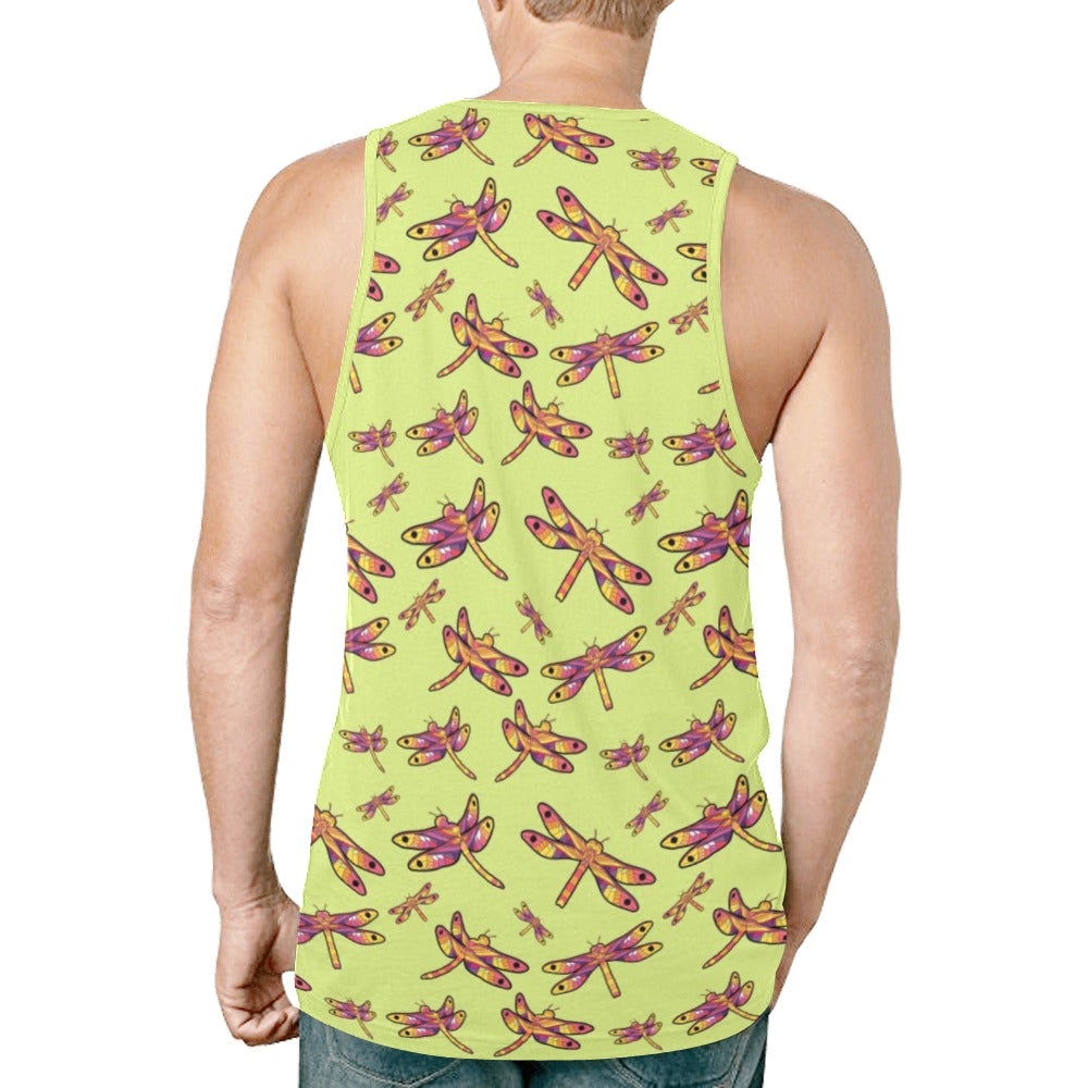 Gathering Lime New All Over Print Tank Top for Men (Model T46) New All Over Print Tank Top for Men (T46) e-joyer