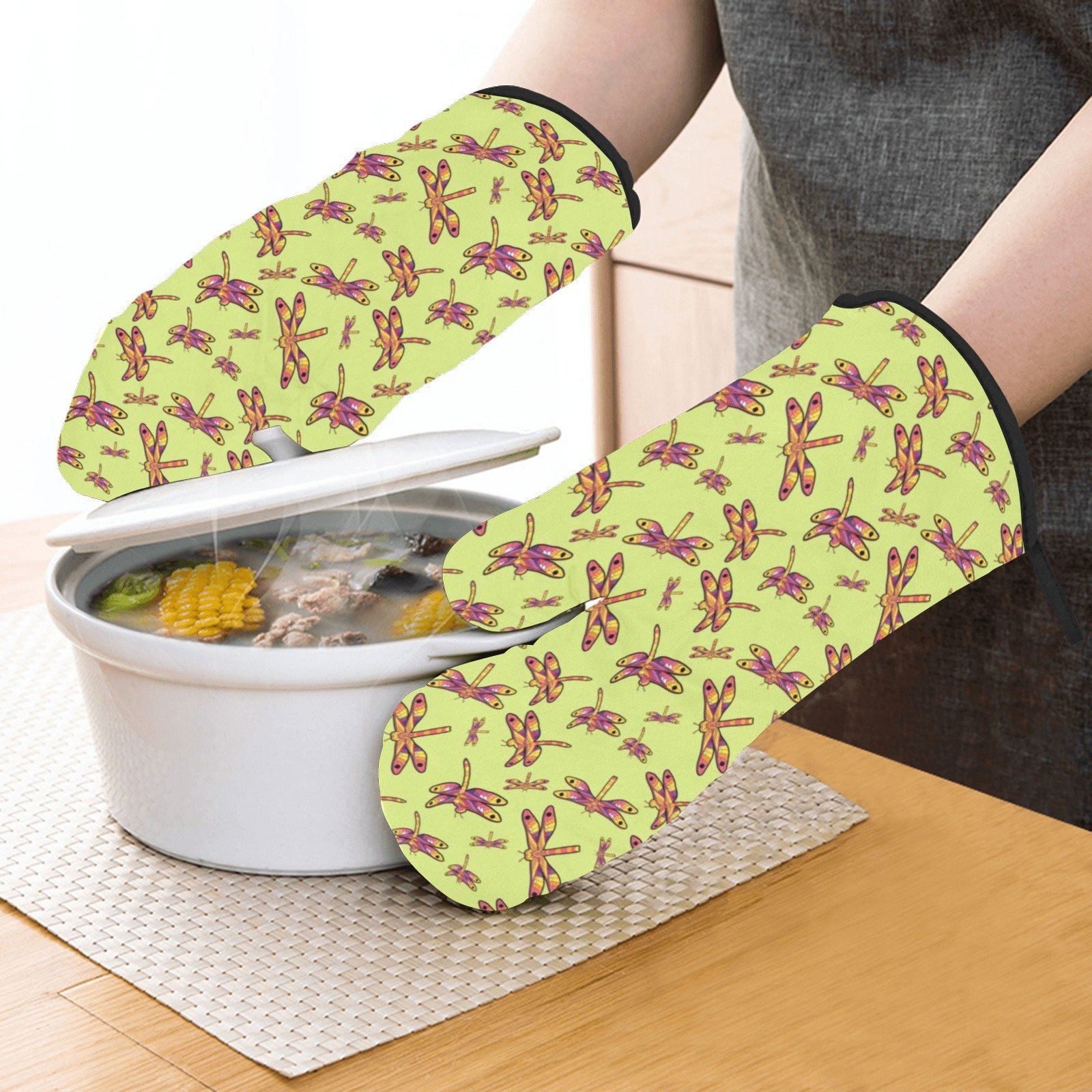Gathering Lime Oven Mitt & Pot Holder Oven Mitt & Pot Holder e-joyer