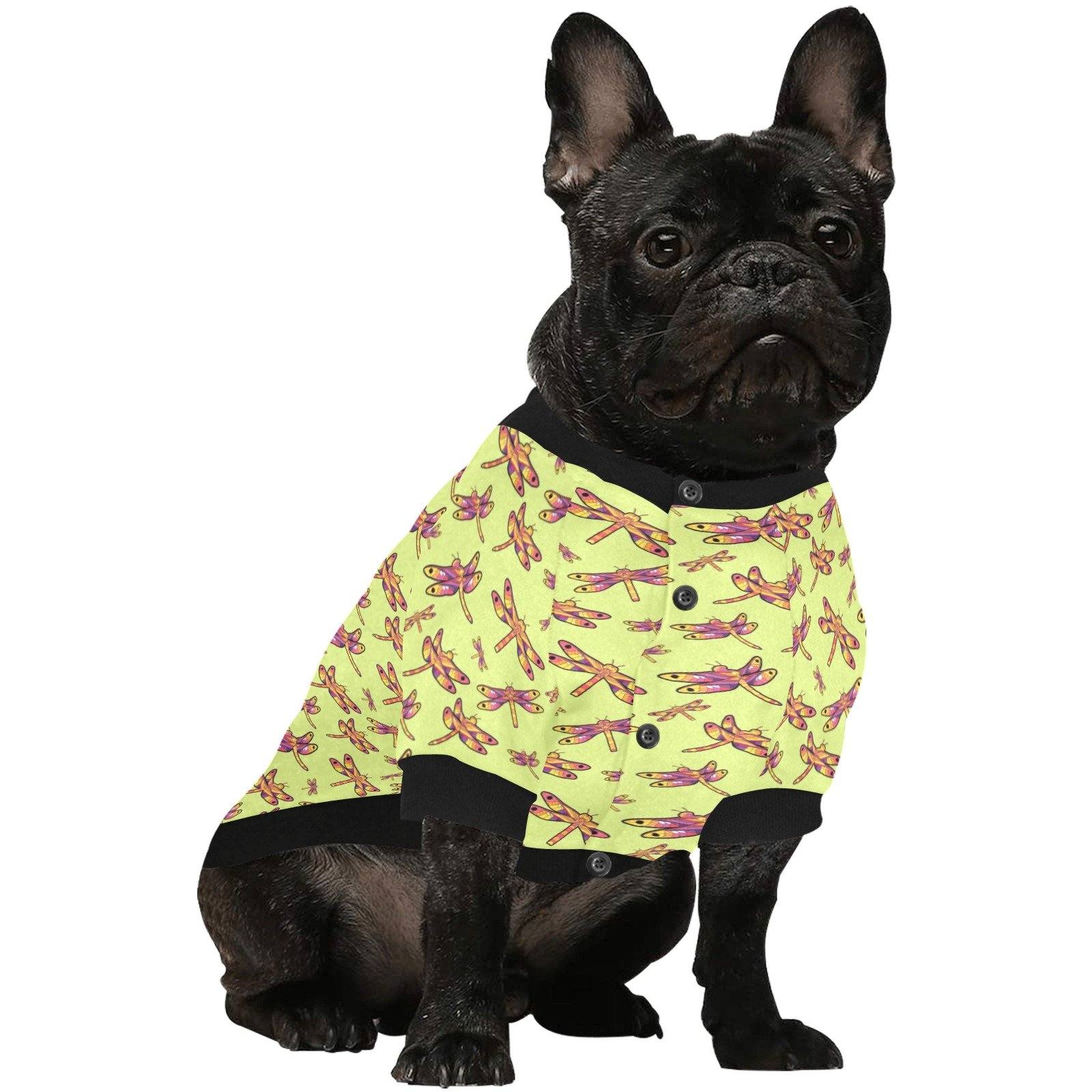 Gathering Lime Pet Dog Round Neck Shirt Pet Dog Round Neck Shirt e-joyer 